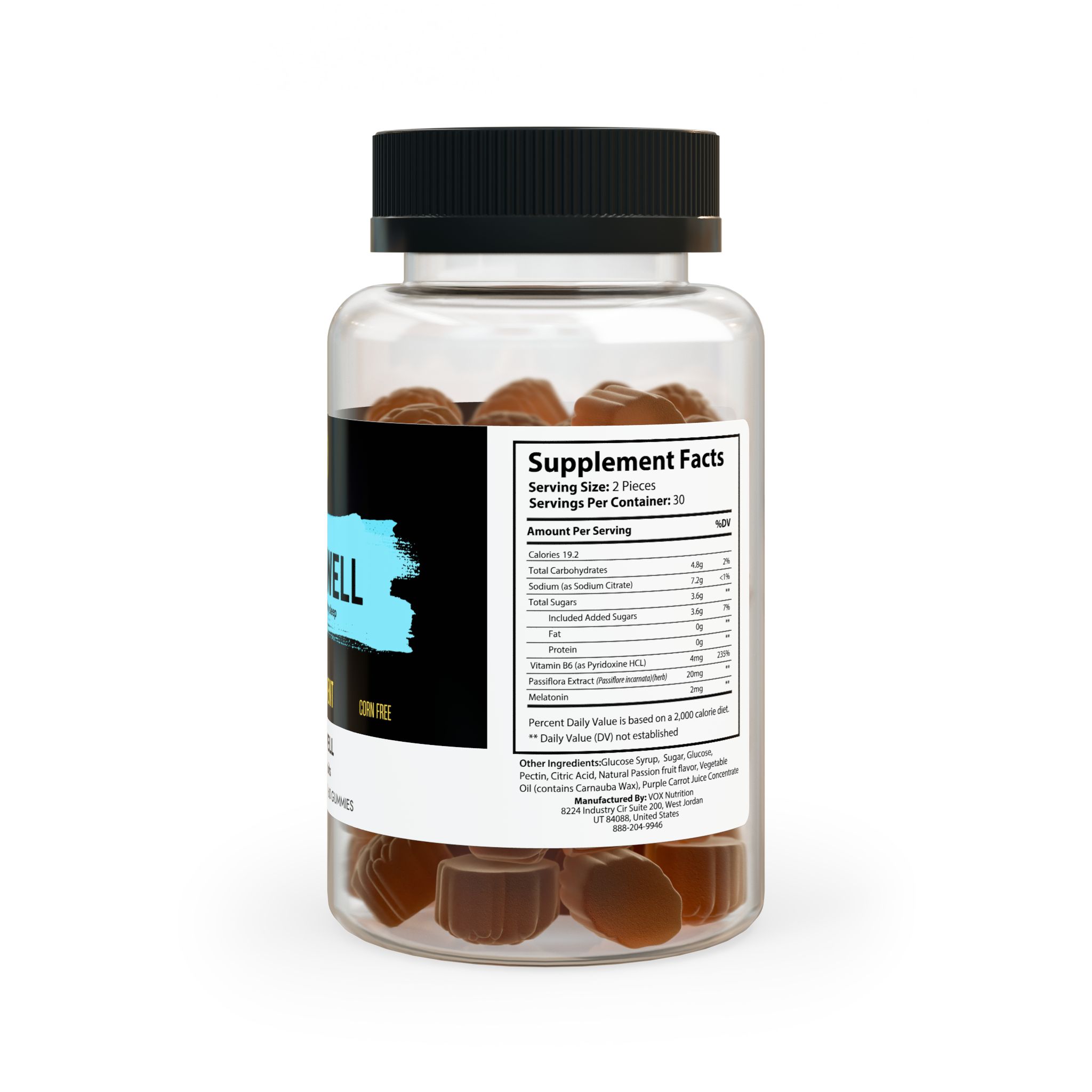 Sleep Well Gummies (60 Gummies) - Image 5